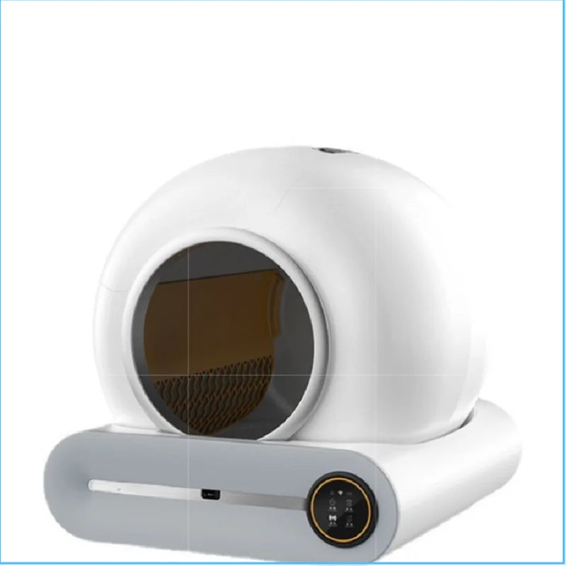 【English Version】Tonepie Automatic Smart Cat Litter Box Self Cleaning Fully Enclosed App Control Remove Odors Sandbox 65L