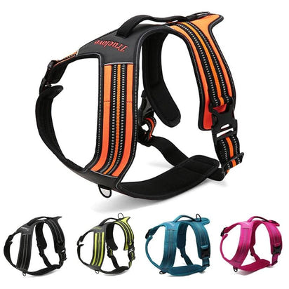 True Love Heavy Duty Sports Dog Harness - Neon Yellow, M