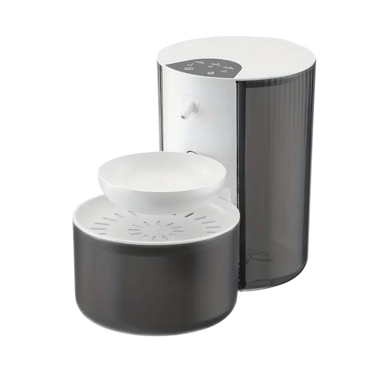 NNETM Smart Cat Water Fountain with 3L, USB & Battery